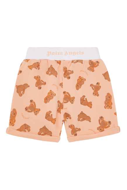 Bear Print Shorts